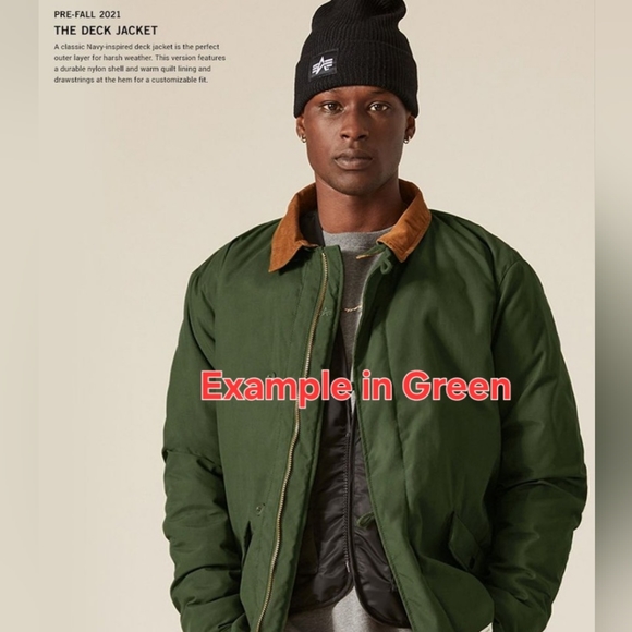 Alpha Industies spring fall deck field jacket bomber - Picture 9 of 9